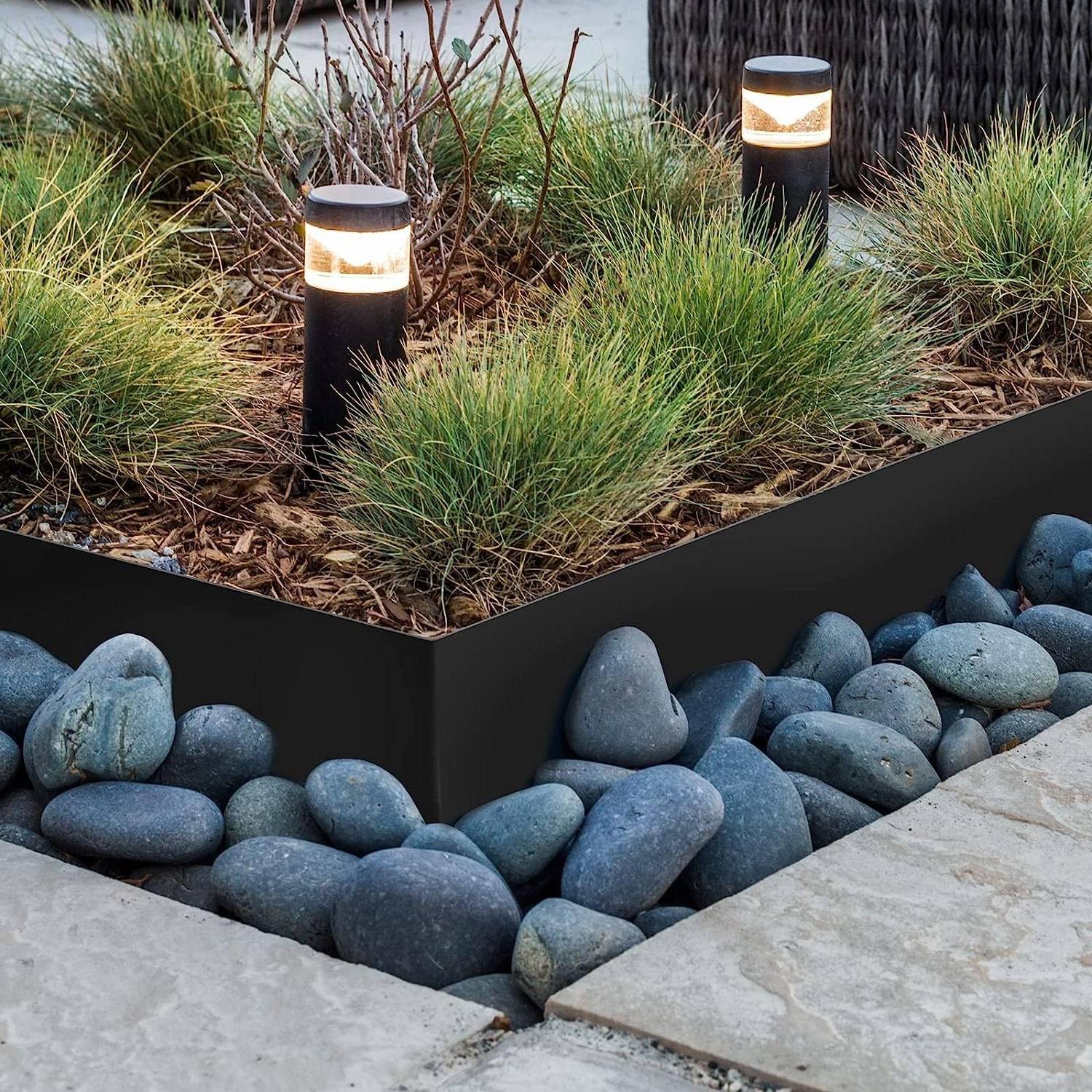 buy black metal edging for landscaping