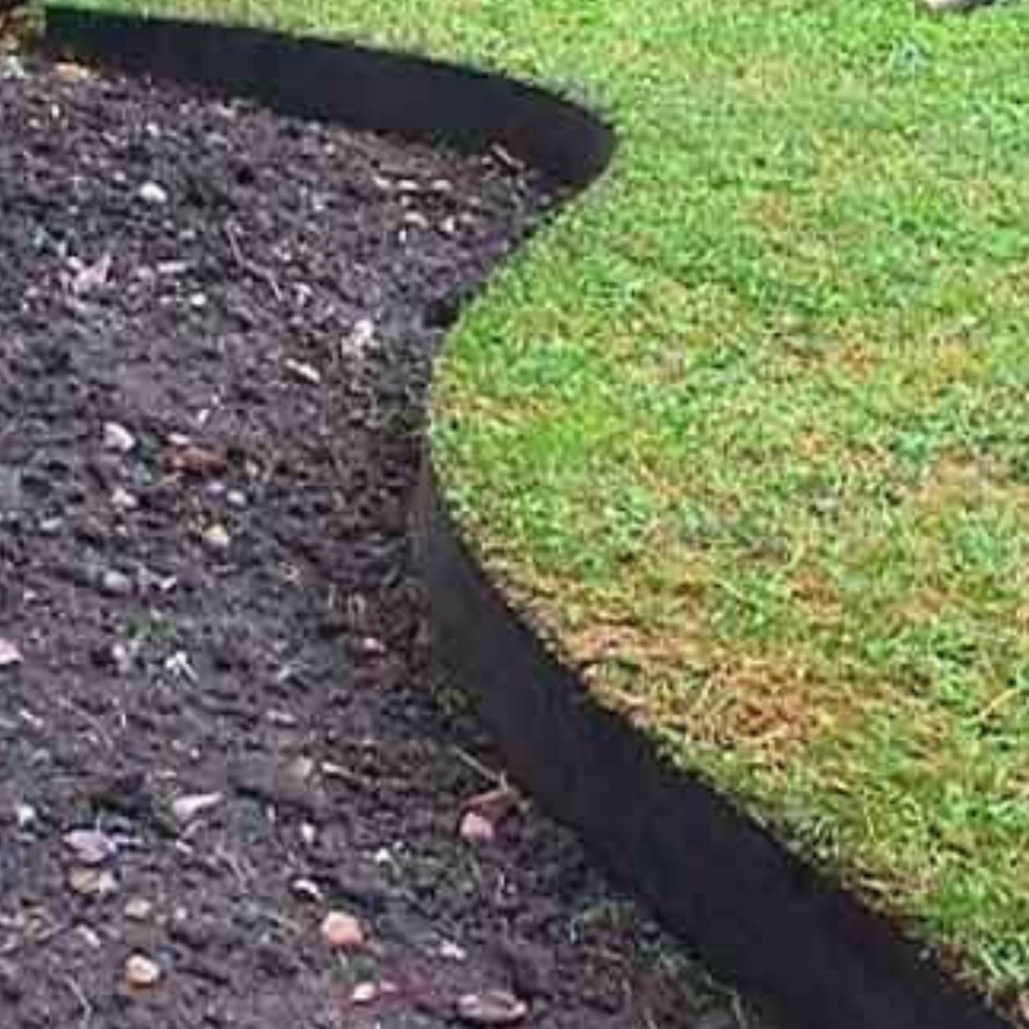 buy garden edging black metal